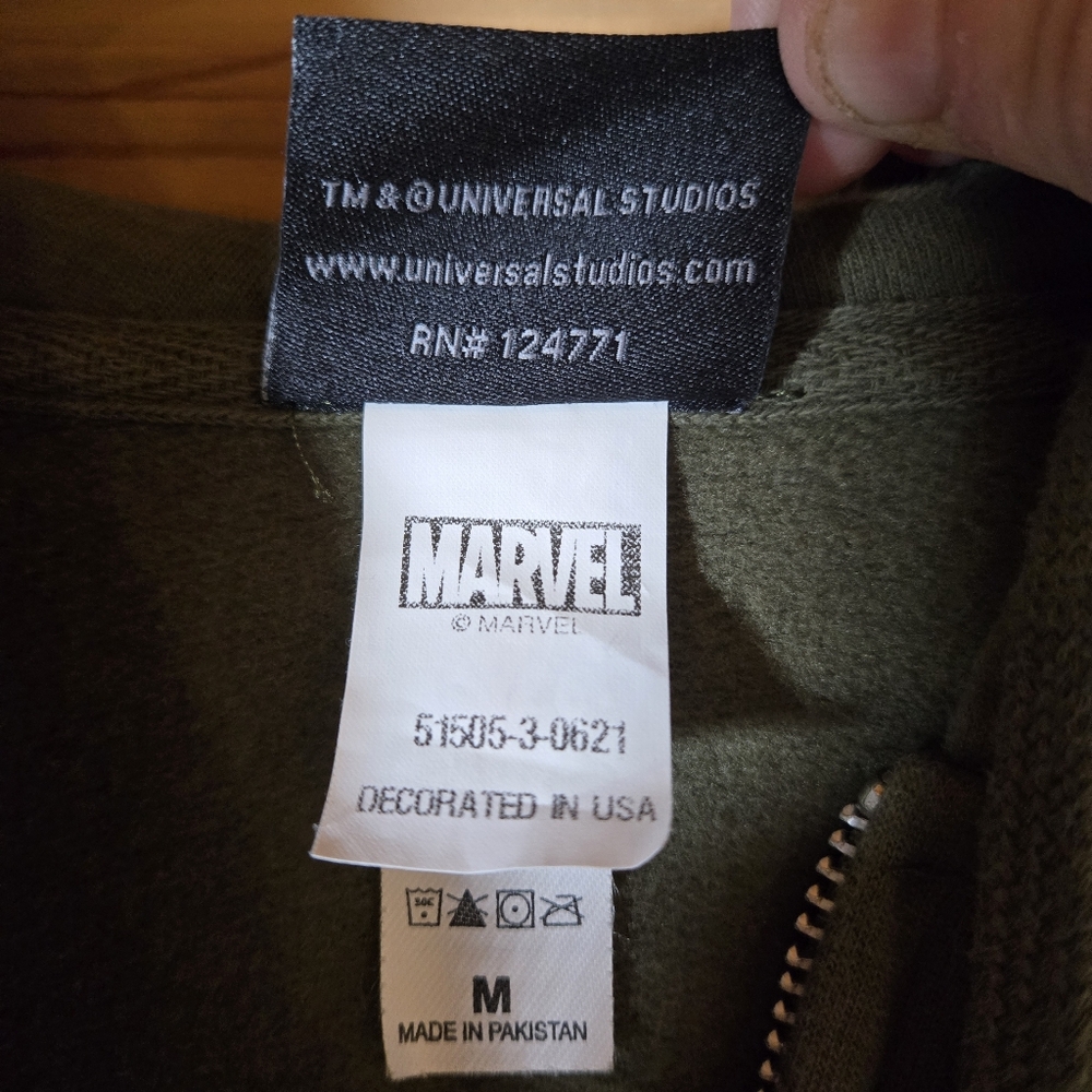 Universal Studios Florida Full Zip Jacket Hoodie … - image 4